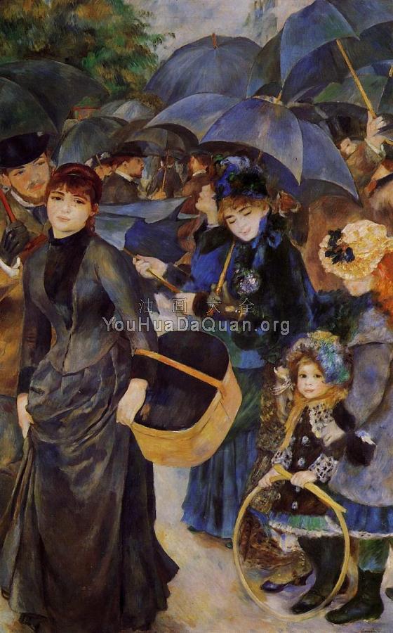 Umbrellas - 皮埃尔·奥古斯特·雷诺阿